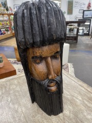 Vintage Jamaican Folk Art Carving