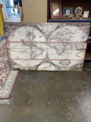 Big World Map Wall Decor
