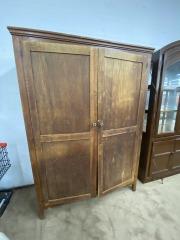 Weathered Cowboy Cabinet