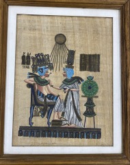 Egyptian Painting on Papyrus