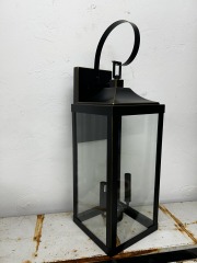 True Fine 2 Light Bronze Outdoor Light Fixture