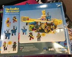 The Beatles k'nex Yellow Submarine Building set