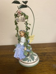Fairy in Swing with Stand