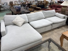 Light Grey Sectional Sofa