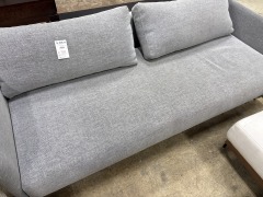 CB2 Tandem Microgrid Sleeper Sofa