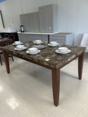 Laminate & Wood Table