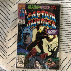 Captain America #402  (1992) Man and Wolf Part 1