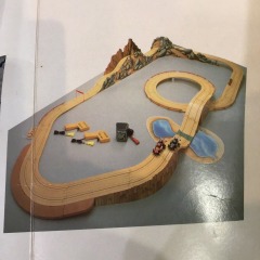 Vintage TYCO Racing' Hoppers Electric Racing Set