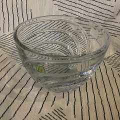 Vtg Marquis by Waterford Crystal Hand cut Slovenia Bowl