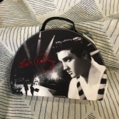 ELVIS PRESLEY ASHLEY COSMETIC BAG PURSE NWT HANDBAG DESIGN