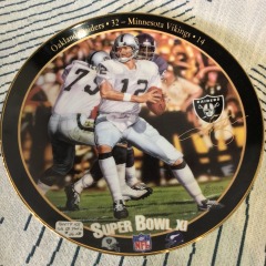 Ken Stabler Autogrpah Plate