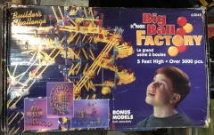 K'NEX Big Ball Factory Builder's Challenge Set 63045, Over 3000 Pieces, 5ft High