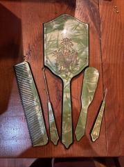 Five piece C.30s vanity set
