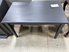 Small Black Bench