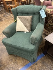 King Hickory Green Arm Chair