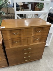 Tall Mid-Century Modern Bureau