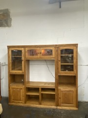 Wood You Traditional Lit Entertainment Unit