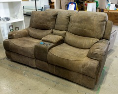 Double, Electric Reclining Sofa