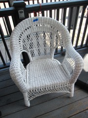 Wicker Chair.