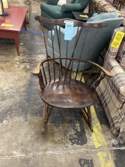 Vintage Spindle Back Rocking Chair