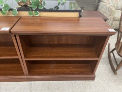 2 Shelf Wooden Shelf Unit