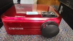 Crenova LED 1080 Projector 6000 Lux Works
