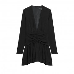 3577 P7 | ZARA Ruched Jumpsuit Dress
