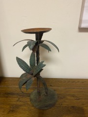 Palm Tree Candle Holder