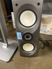 ONKYO Model Speakers. Wood Cabinet Great Sound