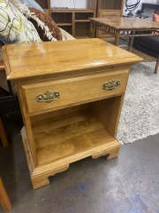 Jamestown Sterling Blonde Wood Nightstand