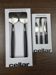Knife set\/Serving set.