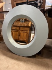 Online:D-Blue Circle Mirror