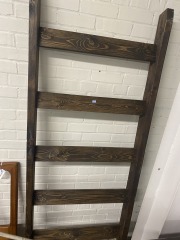 Handmade Wood Blanket Ladder