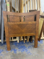 Modern Mission Style Twin Headboard