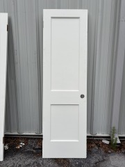 Vintage White 2 panel Door 24\