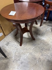 Round Bombay End Table