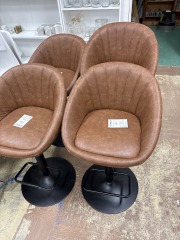 Watson KD Gaslitft Swivel Bar Stool