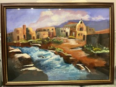 Online:D-Spanish Coastline Painting