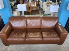 Nicoletti Leather Sofa