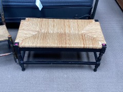 Wicker Bench