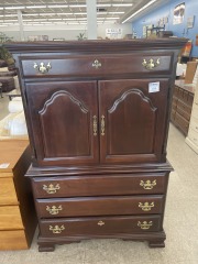 Petite Cherry Clothes Armoire