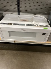 Whirlppol 1.1 Cu. Low Profile Over- The - Range Microwave Hood