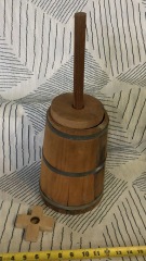 Vintage Wooden Butter Churn