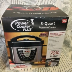 Power Pressure Cooker XL 6 Quart One Touch Cooking