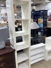 White Cubicle Shelving