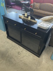 Black Credenza