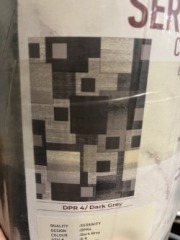 Online:N-Area Rug 5-8, Black & Grey