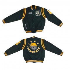 3606 P7 | 1990SOMETHIN Green Varsity Jacket