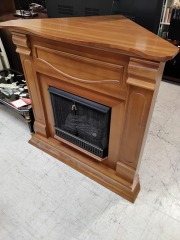 Corner Fire Place