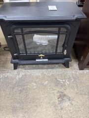 Black Electric FIreplace